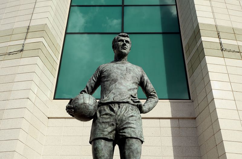 Peter Osgood's statue outside Stamford Bridge